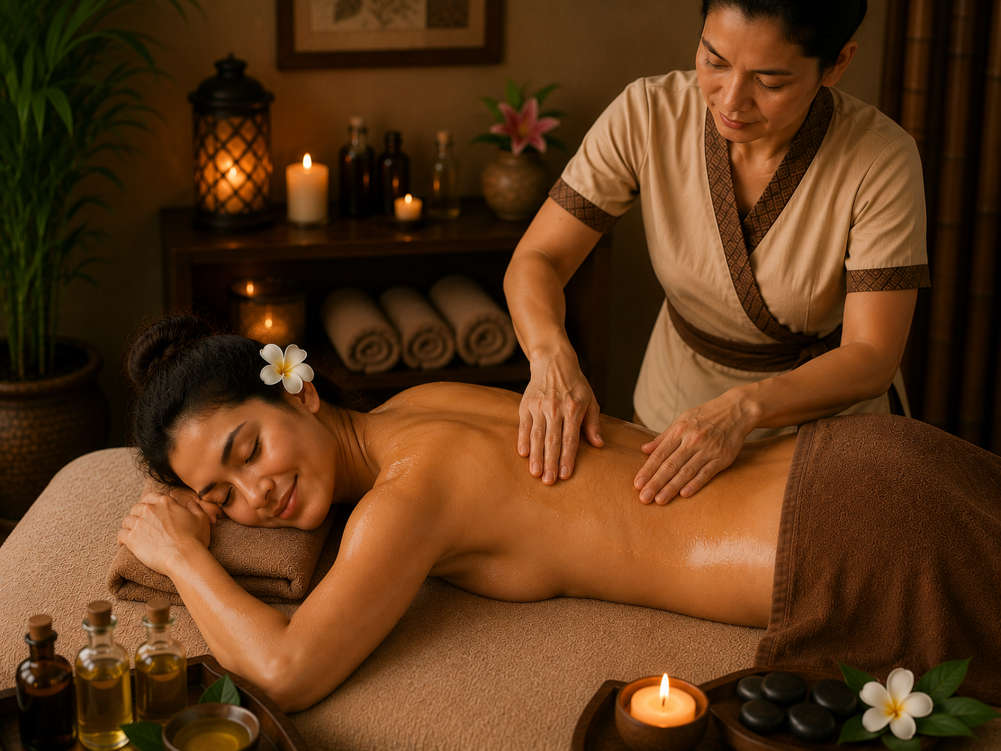 Schwedische Massage